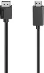 HAMA 00200712 video cable adapter 1.5 m DisplayPort HDMI Black