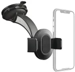 HAMA 00201513 Auto-Handyhalterung Move mit Saugnapf, 360 Grad drehbar, universal