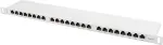 LANBERG Patch Panel 24 Port 0.5U Cat.6 gray shield