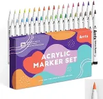 NONAME Acrylic Marker Pens ARRTX, 36 Colours