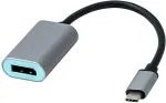 Comdis Adapter USB-C 3.1 Display Port 60 Hz Metal