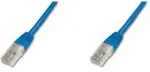 Digitus Premium - Patch-Kabel - RJ-45 (M) - RJ-45 (M) - 5,0m - UTP - CAT 5e - mit Knickschutz - Blau (DK-1511-050/B)