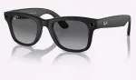 GOOGLE Meta Ray-Ban Wayfarer, AI Glasses, Matte Black, Polarized Gradient Graphite