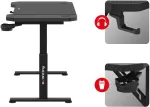 Huzaro Hero 2.6 gaming desk Black