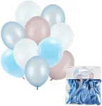 PartyDeco &otilde;hupall, 10 tk, sinised, hallid