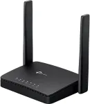 TP-Link TL-MR100P | 300 Mbps Wireless N 4G LTE Router | 802.11n | Ethernet LAN (RJ-45) ports 2 | 10/100 Mbit/s | Mesh Support No | 4G | MU-MiMO No | Antenna type Detachable External