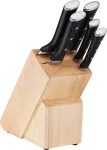 Tefal Ice Force K232S5 - Messer-Block/Besteck-Set - Edelstahl - ABS - Edelstahl - Holz - Schwarz