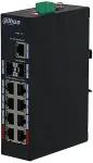 Dahua Technology PFS3211-8GT-120-V2 network switch Unmanaged Gigabit Ethernet (10/100/1000) Power over Ethernet (PoE) Desktop/Wall-Mounting Black