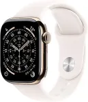APPLE Watch Series 11 GPS + Cellular 46mm Gold Titanium Geh&auml;use mit Sport Band (light blush) - M/L