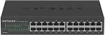 Netgear GS324 24 Port Switch Gigabit Ethernet LAN (Plug-and-Play Netzwerk, l&uuml;fterlos, 19 Zoll Rack-Montage, Robustes Metallgeh&auml;use), Schwarz