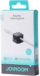 Joyroom magnetiline kaablikorraldaja kuni 7.5 mm l&auml;bim&otilde;&otilde;duga, 3 tk, Black (JR-ZS368)