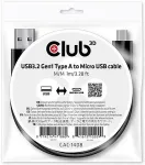 Club 3D Club3D Kabel USB 3.2 Typ A > Micro USB 1m St/St Polybeutel
