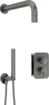 Deante Concealed shower set with mixer BOX - with hand shower
