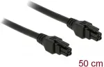 DELOCK Micro Fit 3.0 Kabel 4 Pin Stecker > Stecker 50 cm