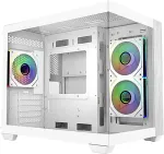 Korpus No name Cooler Master Elite 481 Wood Mini Tower White