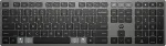 Klaviatuur Hp 725 - Tastatur - multifunktional, wiederaufladbar, betrieben mit Superkondensator - full size - kabellos - 2.4 GHz, Bluetooth - QWERTZ - Deutsch - D&auml;mmerungsschwarz (9T5B2AA#ABD)