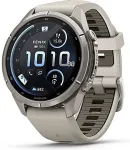 Garmin fēnix 9 Pro 3.3 cm (1.3") AMOLED 43 mm Digital 416 x 416 pixels Touchscreen Titanium Wi-Fi GPS (satellite)