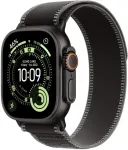 APPLE Watch Ultra 3 GPS + Cellular 49mm Black Titanium Case with Black/Charcoal Trail Loop - S/M