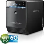 Fantec QB-35US3-6G black 4x3,5 SATA HDD USB3.0 eSATA