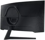 Monitor SAMSUNG Odyssey G5 C34G55TWWR - G55T Series - LED- - gebogen - 86 cm (34) - 3440 x 1440 Ultra WQHD @ 165 Hz - VA - 250 cd/m&sup2; - 2500:1 - 1 ms - HDMI, DisplayPort - Schwarz [Energieklasse G]