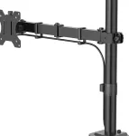 No name Hama 00220901 monitor mount / stand 88.9 cm (35") Desk Black