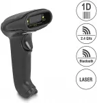 DeLOCK Barcode Scanner 1D Laser f&uuml;r 2.4 GHz, Bluetooth oder USB