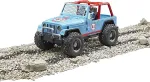 BRUDER Professional Series Jeep Cross country Racer blue with driver - 02541