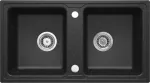 Deante 2-bowl granite sink