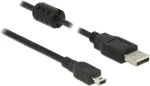 DLC 3m - USB 2.0-A/USB 2.0 Mini-B 3m USB A Mini-USB B M&auml;nnlich M&auml;nnlich Schwarz USB Kabel