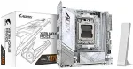 Emaplaat GigaByte X870I AORUS PRO ICE Motherboard - Supports AMD Ryzen 9000 Series CPUs, 8+2+1 phases VRM, up to 8400MHz DDR5 (OC), 1xPCIe 5.0 M.2 + 1xPCIe 4.0 M.2, WI-FI 7, 2,5GbE LAN, USB 4