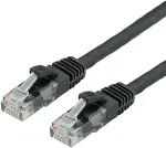 VALUE UTP Cable Cat.6, halogen-free, black, 5m