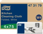 TORK K&ouml;&ouml;gi puhastuslapp Kitchen, 1-kih, 75TK, valge, W4, 473179