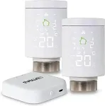 EVOLVEO Heat M30v2 Pack, 2&times; smart thermostatic radiator valve & 1x FREE central unit