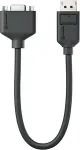 ALOGIC ELEMENTS ADAPTER DP TO VGA MALE TO FEMALE - 20CM