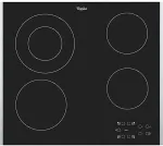 Pliidiplaat Whirlpool AKT 8130 BA Black Built-in Ceramic hob 4 zone(s)
