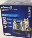 BISSELL SALE OUT. SpotClean Pet Plus | Bissell SpotClean Pet Plus Cleaner | 37241 | Corded operating | 330 W | Black/Titanium | 23 month(s) | DAMAGED PACKAGING