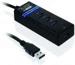 IBOX IUH3FB interface hub 5000 Mbit/s Black