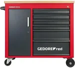 Gedore red Workshop Trolley MECHANIC PLUS with 6 Drawers