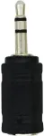 Logilink Audio adapter, 3.5 mm 3-pin/M to 2.5 mm 3-pin/F, black