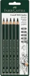Faber-Castell Bleistift Castell 9000 Jumbo 5x BK