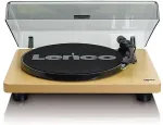 LENCO L-30 Belt-drive audio turntable Wood Semi Automatic
