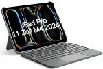 Klaviatuur APPLE inateck Keyboard Ace Touch iPad Pro 11" Com. QWERTZ grau