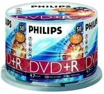Toorikud PHILIPS 1x50 DVD+R 4,7GB 16x SP