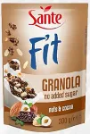 Sante R&ouml;stitud m&uuml;sli Fit Granola P&auml;hkli-kakao, ilma lisatud suhkruta 300g