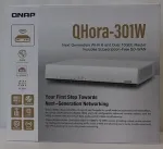 Qnap SALE OUT. QHora-301W WiFi 6 up to 3.5Gbps Speed AX optimized Quad-Core Processor 4x4 MU-MIMO & OFDMA 2* 10GbE (Multi-Gig) WAN/LAN adjus | SALE OUT. | QNAP | Dual bandRouter | QHora-301W | 802.11ax | Ethernet LAN (RJ-45) ports 6 | Mesh Support Ye ...