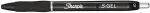 Sharpie Gelschreiber S-Gel 0,7mm 3 St&uuml;ck Schwarz Blister