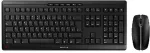 Klaviatuur CHERRY Desktop Stream[CH] Wireless Black schweizer Layout