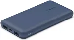 Belkin POWERBANK 10.000 MAH 12W INKL. USB-A/USB-C KABEL 15CM BLAU