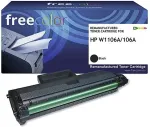 Tooner Freecolor Toner HP 106A (W1106A) black 3000 Seiten remanufactured