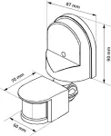 Maclean Motion and twilight sensor MCE25 B